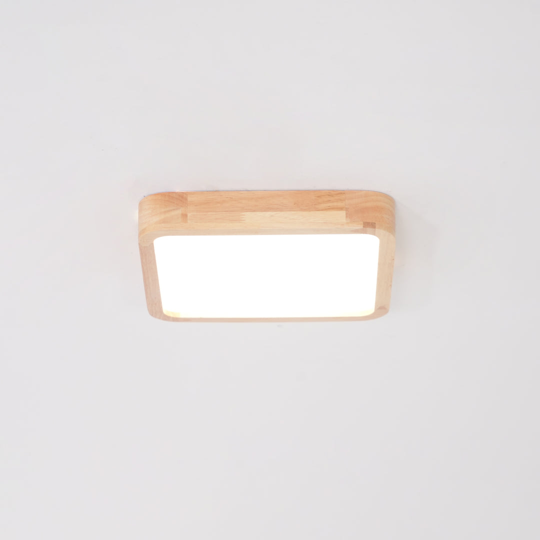 Wooden Geometric Ceiling Light - Vakkerlight