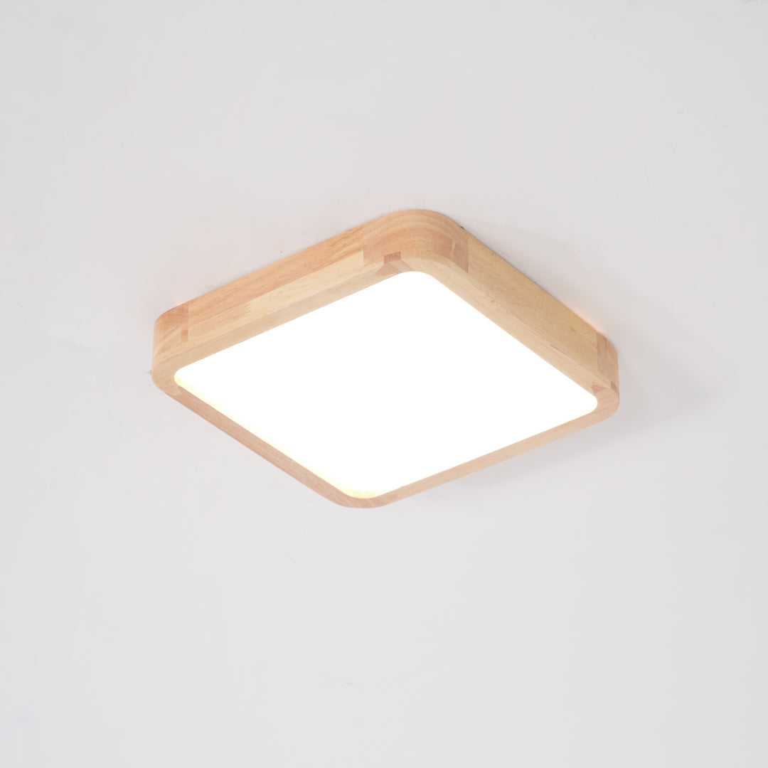 Wooden Geometric Ceiling Light - Vakkerlight