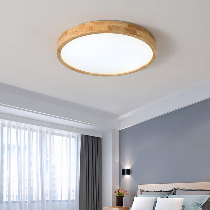 Wooden Geometric Ceiling Light - Vakkerlight