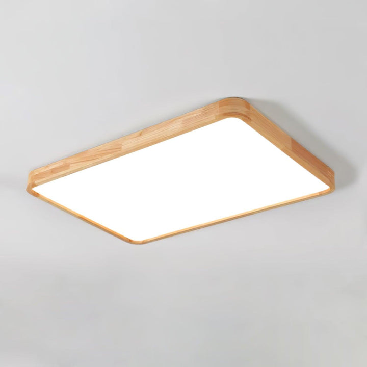 Wooden Geometric Ceiling Light - Vakkerlight