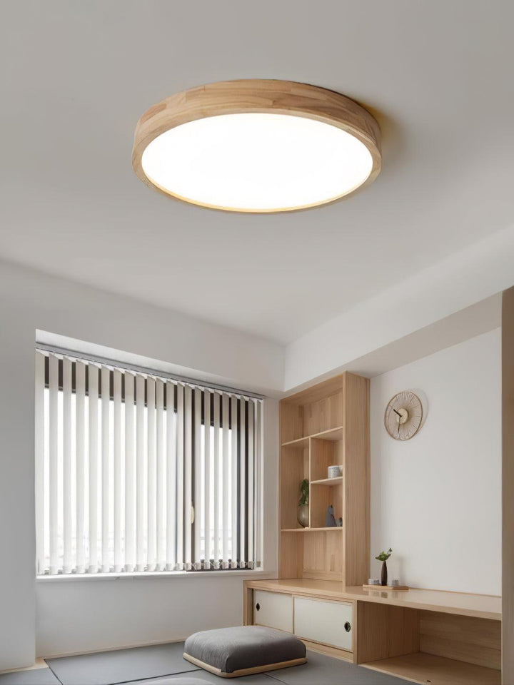 Wooden Geometric Ceiling Light - Vakkerlight