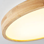 Wooden Geometric Ceiling Light