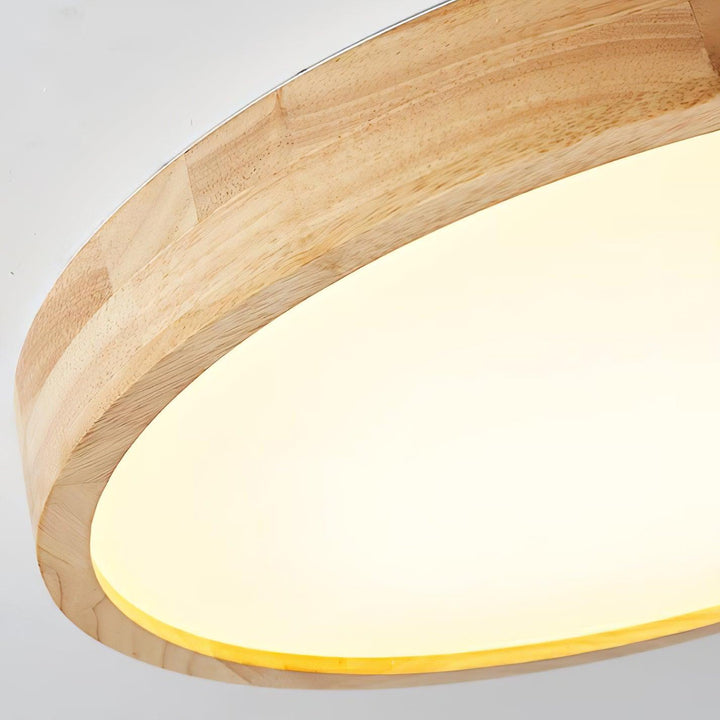 Wooden Geometric Ceiling Light - Vakkerlight