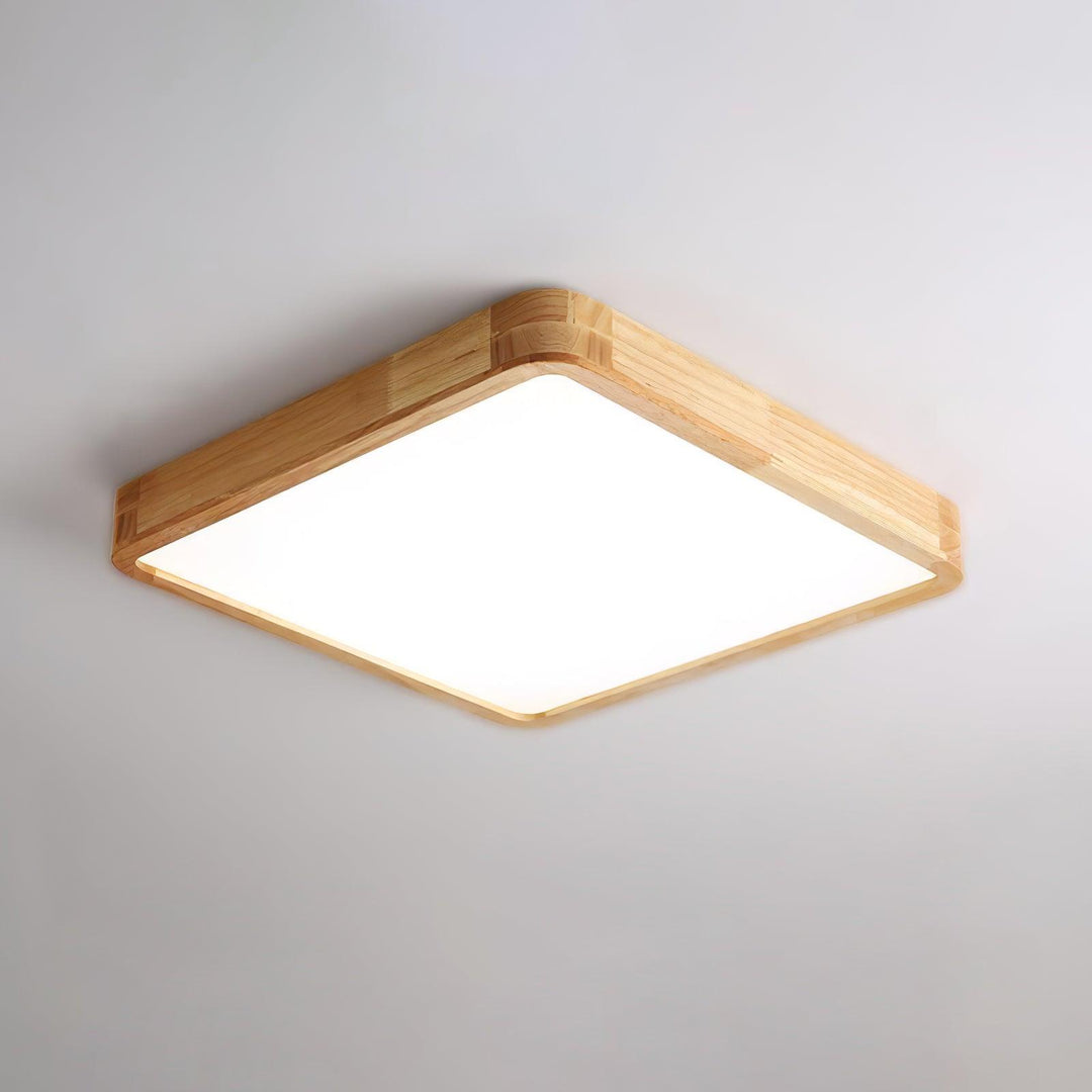 Wooden Geometric Ceiling Light - Vakkerlight