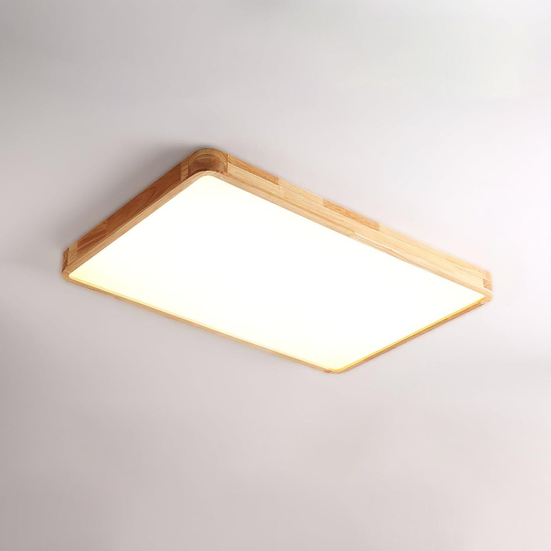 Wooden Geometric Ceiling Light - Vakkerlight