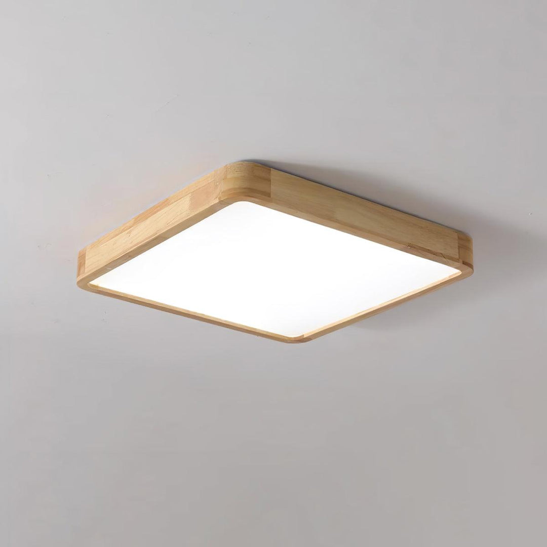 Wooden Geometric Ceiling Light - Vakkerlight