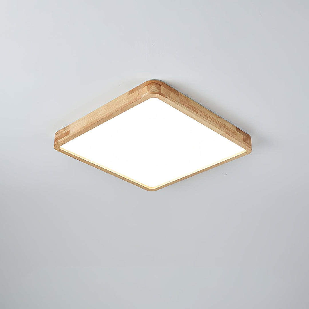 Wooden Geometric Ceiling Light - Vakkerlight