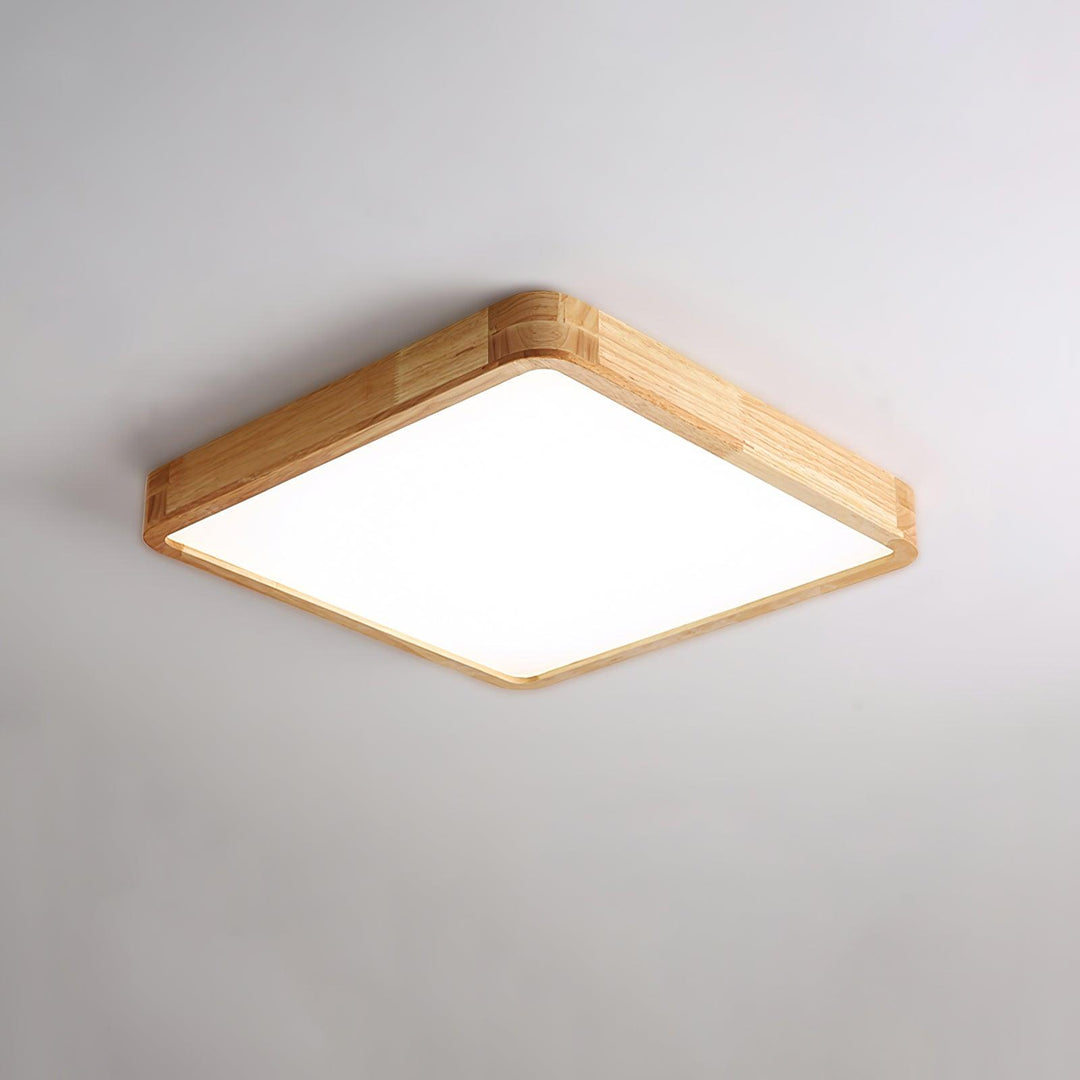 Wooden Geometric Ceiling Light - Vakkerlight