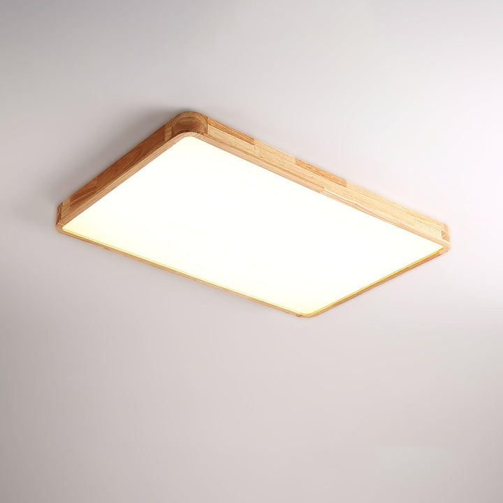 Wooden Geometric Ceiling Light - Vakkerlight