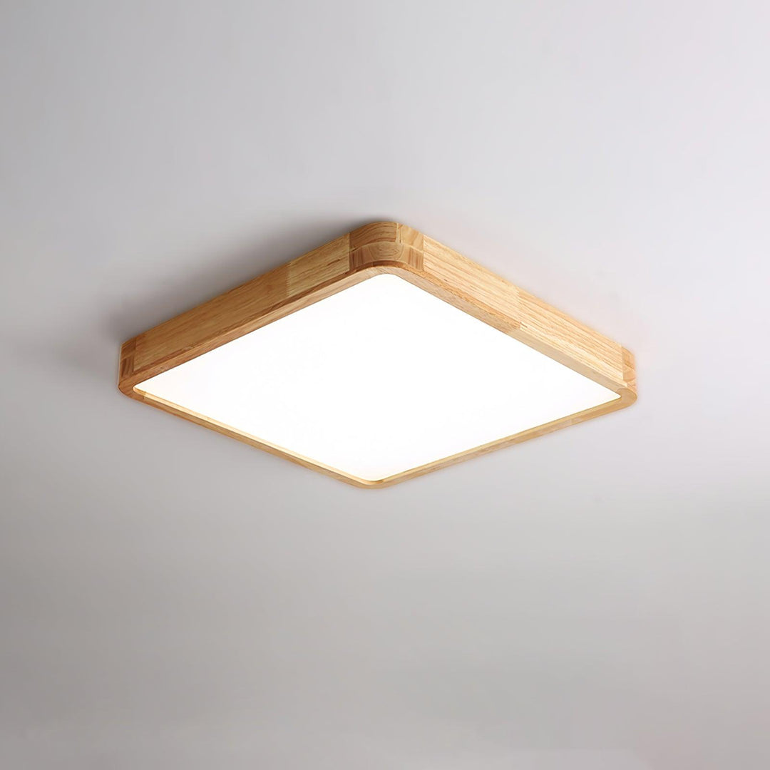 Wooden Geometric Ceiling Light - Vakkerlight