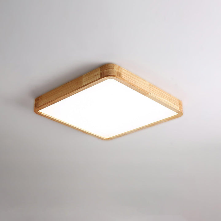 Wooden Geometric Ceiling Light - Vakkerlight