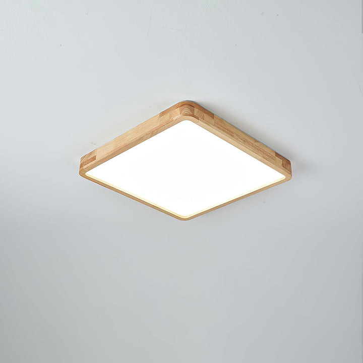 Wooden Geometric Ceiling Light - Vakkerlight