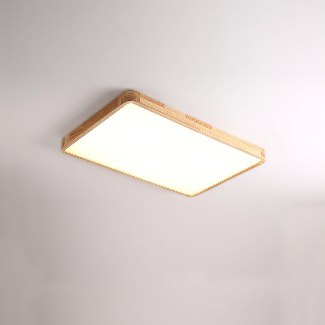 Wooden Geometric Ceiling Light - Vakkerlight