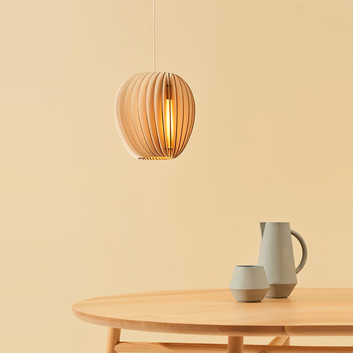 Wooden Orb Pendant Lamp - Vakkerlight