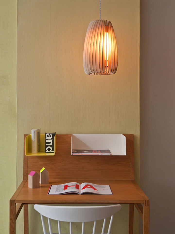 Wooden Orb Pendant Lamp - Vakkerlight