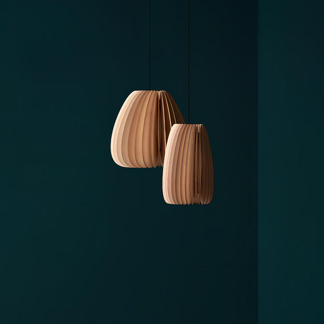 Wooden Orb Pendant Lamp - Vakkerlight