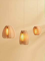Wooden Orb Pendant Lamp - Vakkerlight