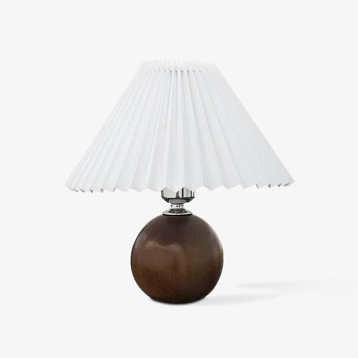 Wooden Pleated Table Lamp - Vakkerlight