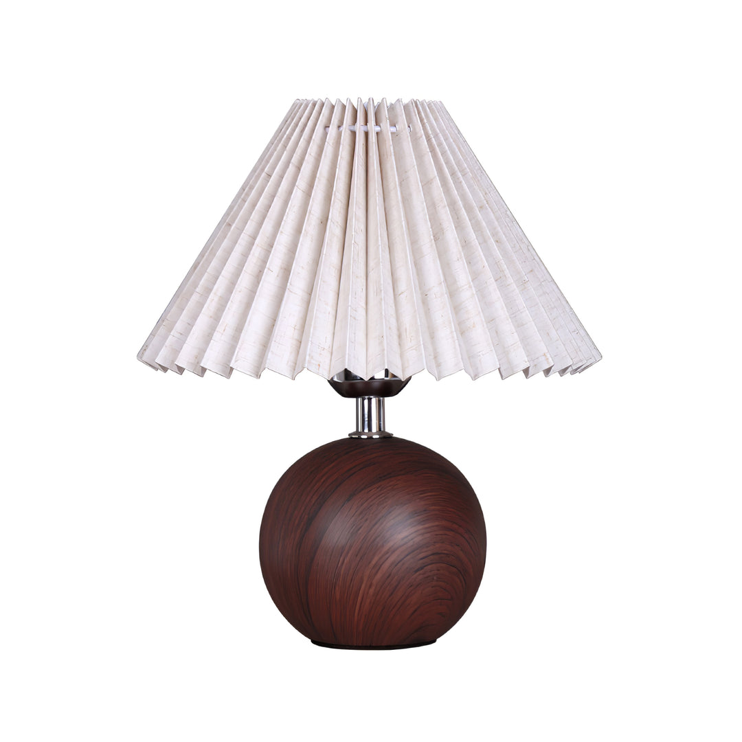 Wooden Pleated Table Lamp - Vakkerlight