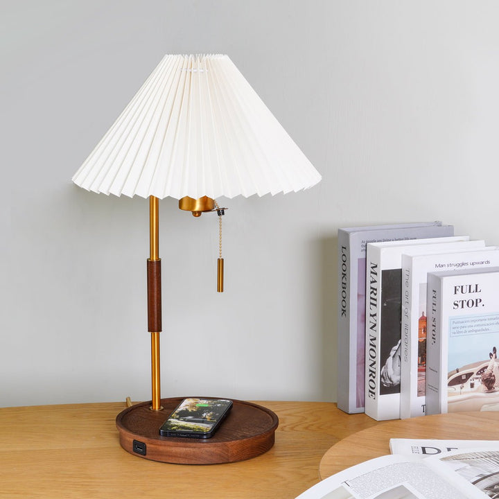 Wooden Retro Table Lamp - Vakkerlight