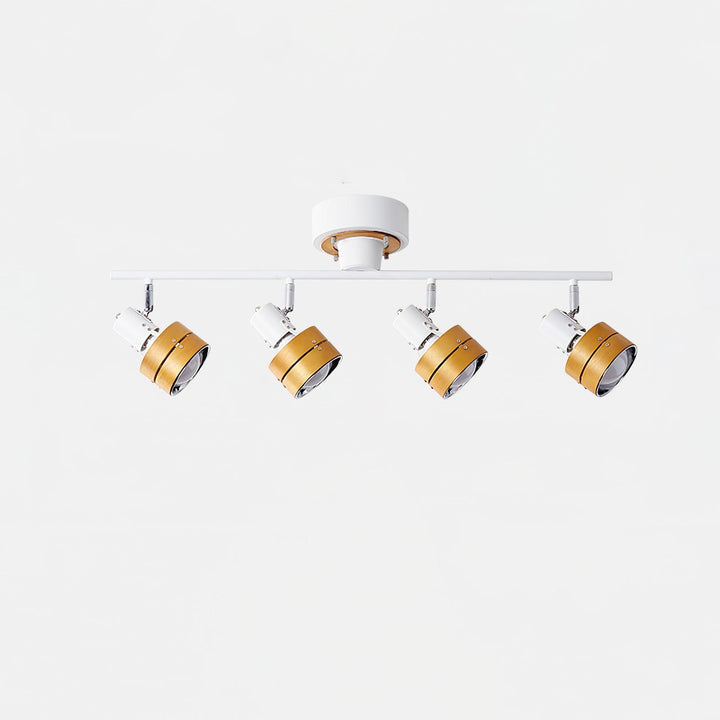 Wooden Adjustable Spot Ceiling Lamp - Vakkerlight