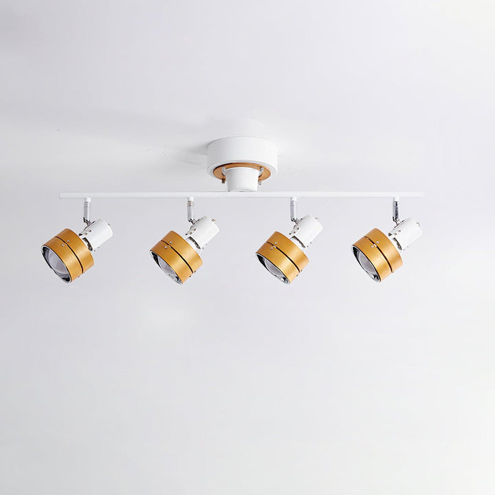 Wooden Adjustable Spot Ceiling Lamp - Vakkerlight