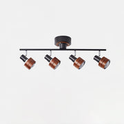Wooden Adjustable Spot Ceiling Lamp - Vakkerlight