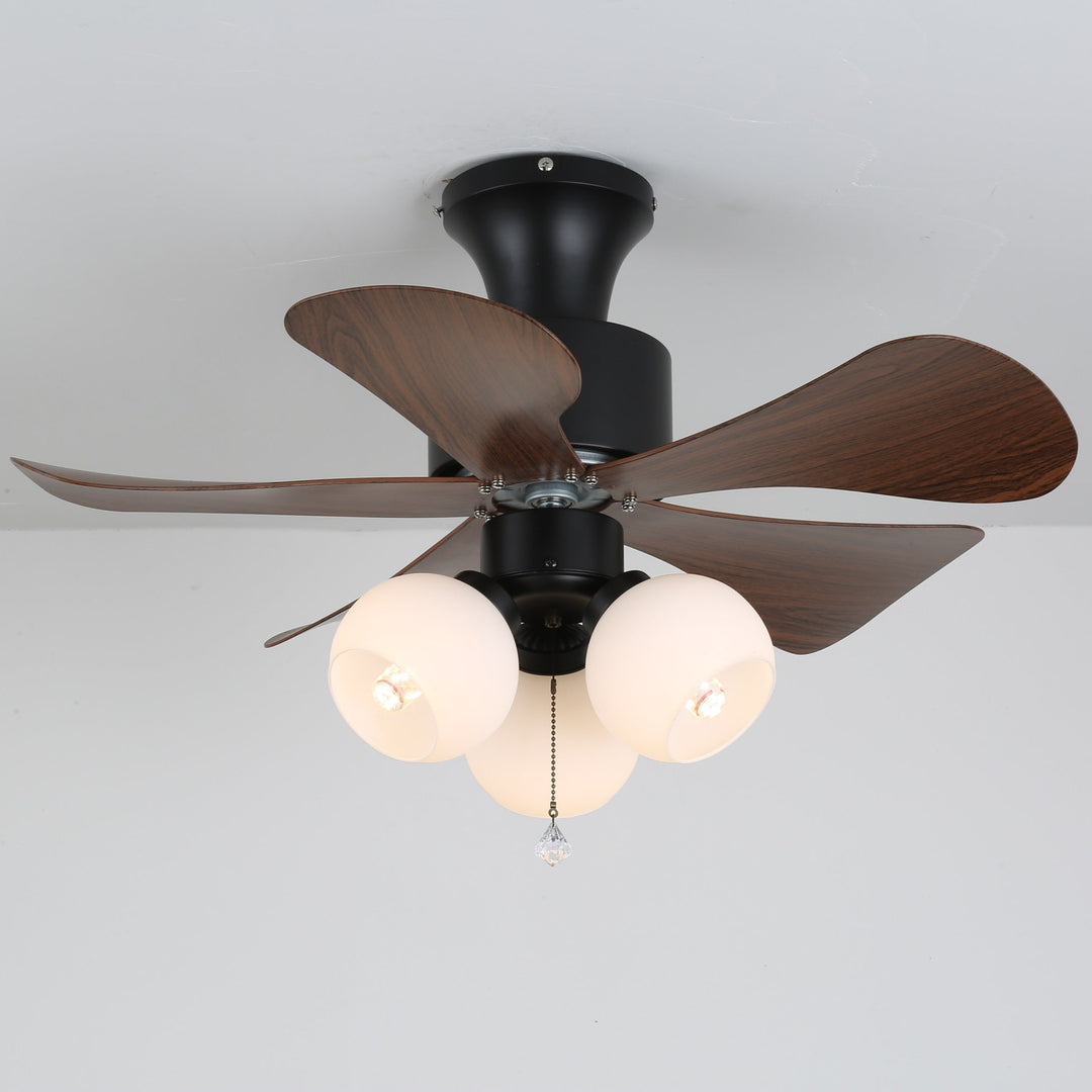 Woodgrain Charm Ceiling Fan Light - Vakkerlight