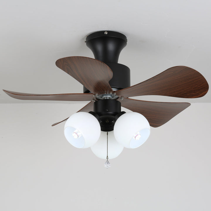 Woodgrain Charm Ceiling Fan Light - Vakkerlight