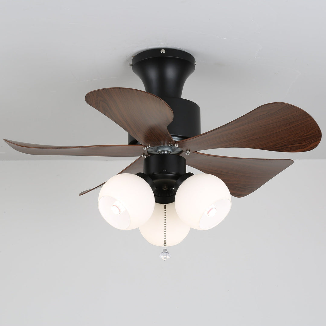 Woodgrain Charm Ceiling Fan Light - Vakkerlight