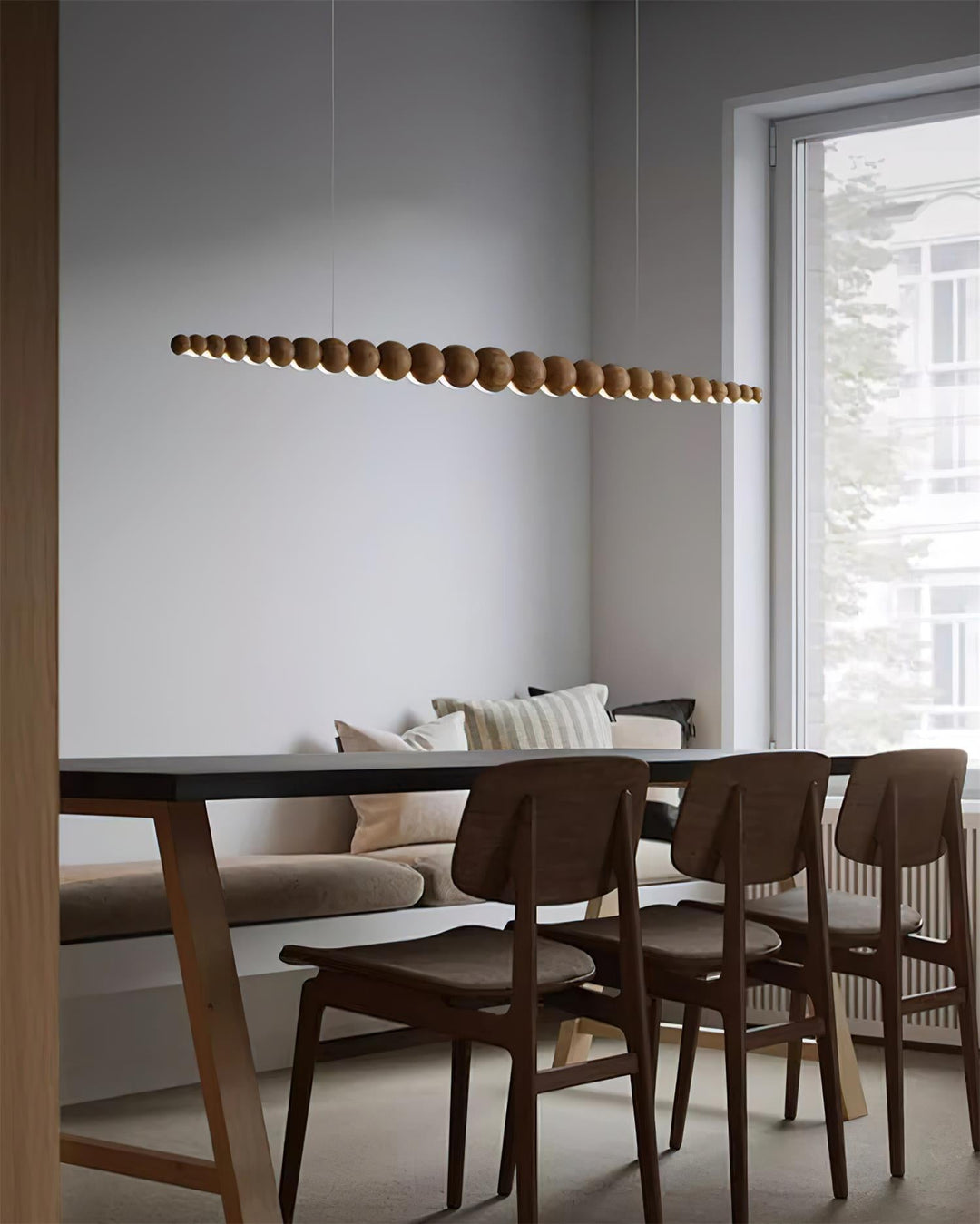 Woodline Orb Pendant Light - Vakkerlight