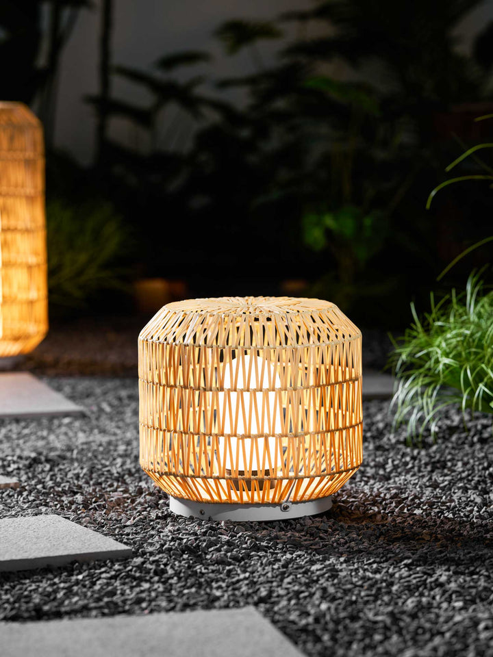 Woven Rattan Outdoor Lamp - Vakkerlight