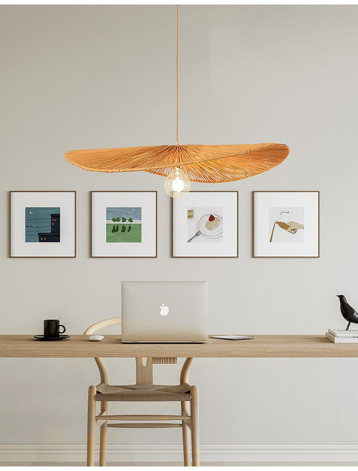Woven Leaf Pendant Light - Vakkerlight