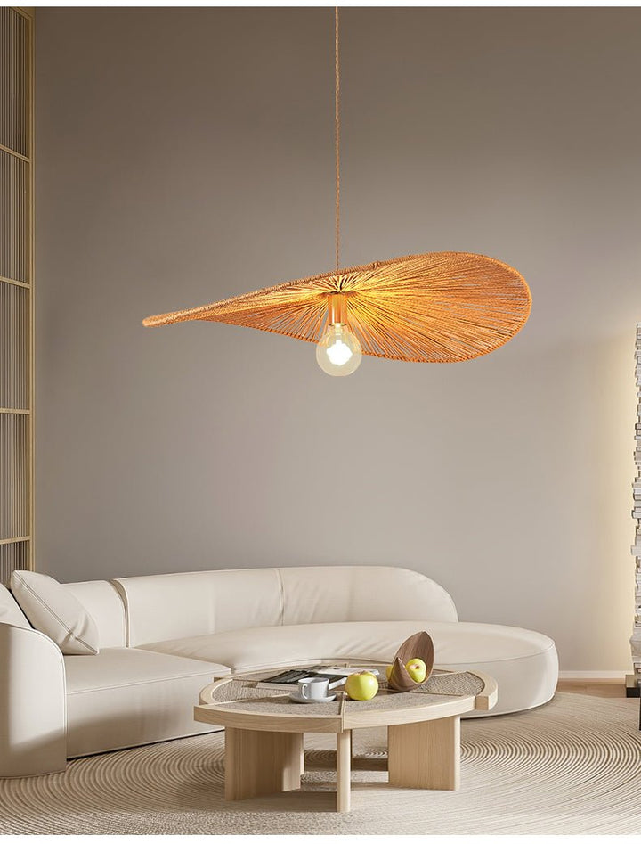 Woven Leaf Pendant Light - Vakkerlight