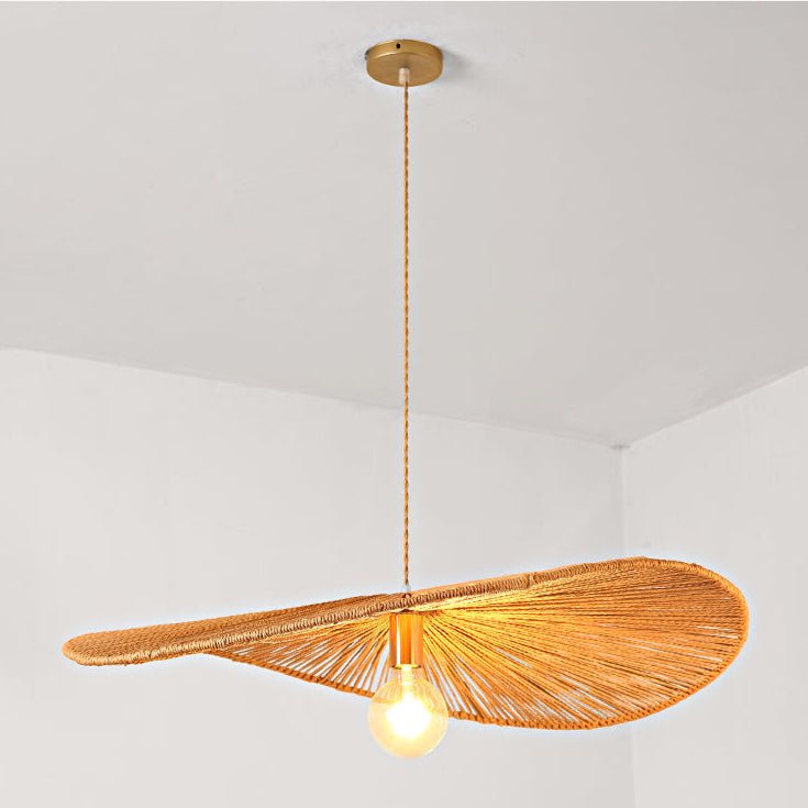 Woven Leaf Pendant Light - Vakkerlight