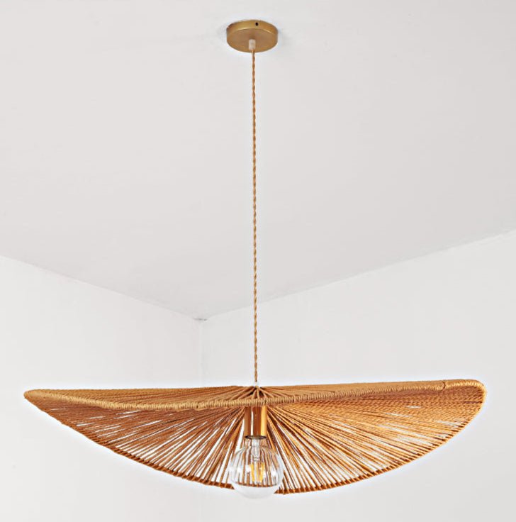 Woven Leaf Pendant Light - Vakkerlight