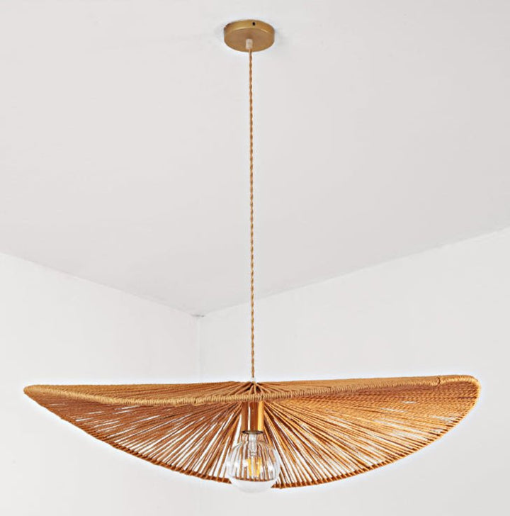 Woven Leaf Pendant Light - Vakkerlight