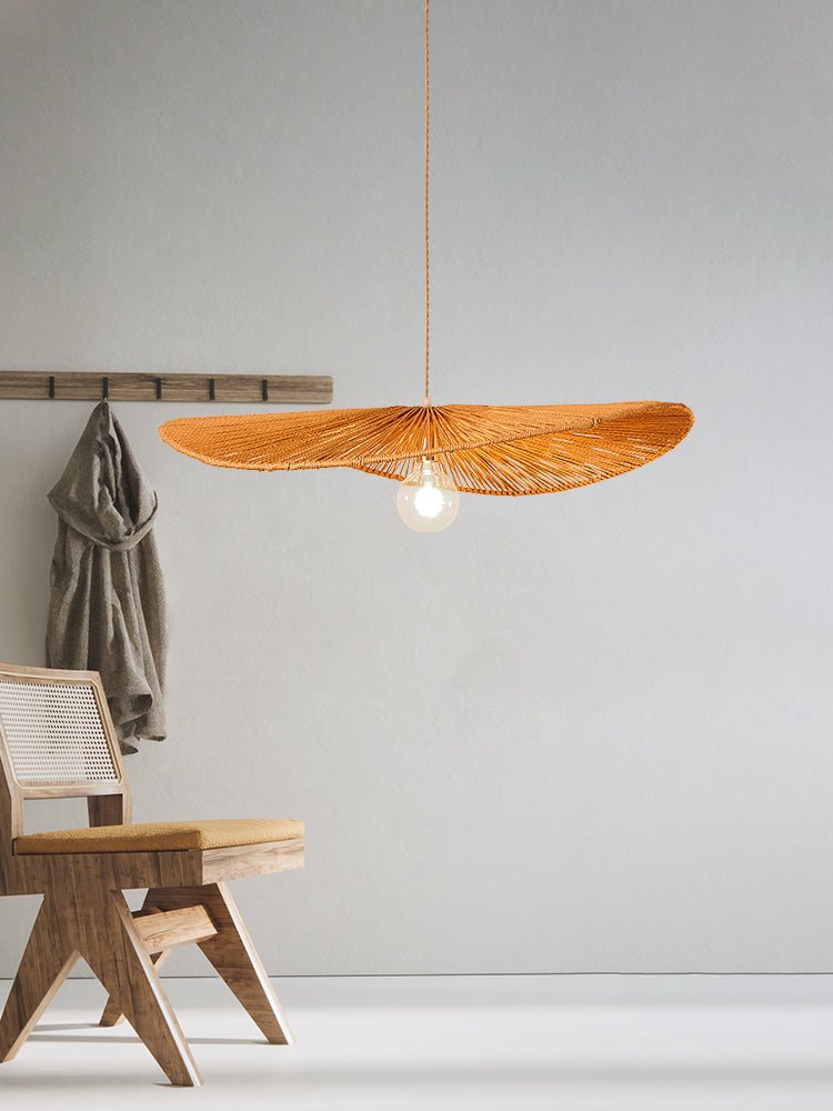 Woven Leaf Pendant Light - Vakkerlight