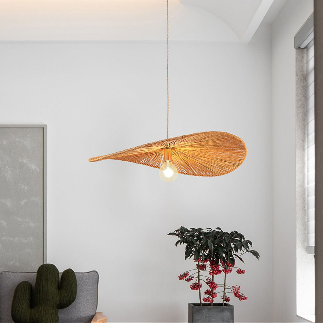 Woven Leaf Pendant Light - Vakkerlight