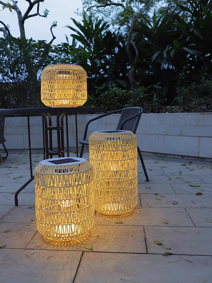 Woven Rattan Outdoor Lamp - Vakkerlight