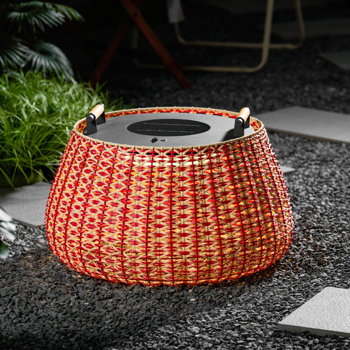 Solara Weave Outdoor Lantern Lamp - Vakkerlight