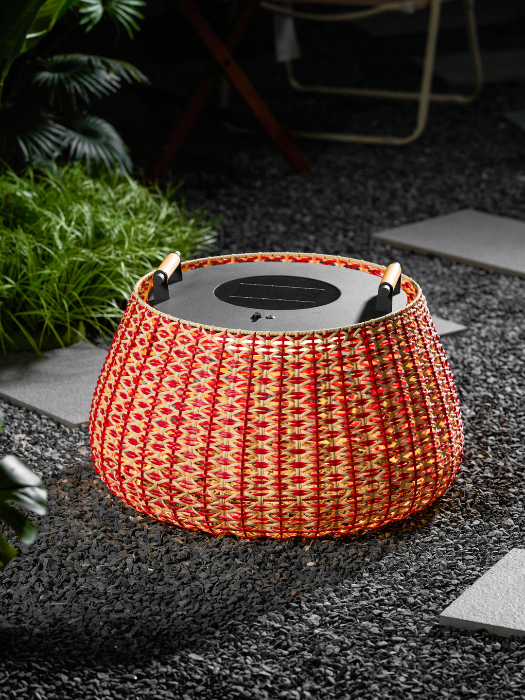 Solara Weave Outdoor Lantern Lamp - Vakkerlight