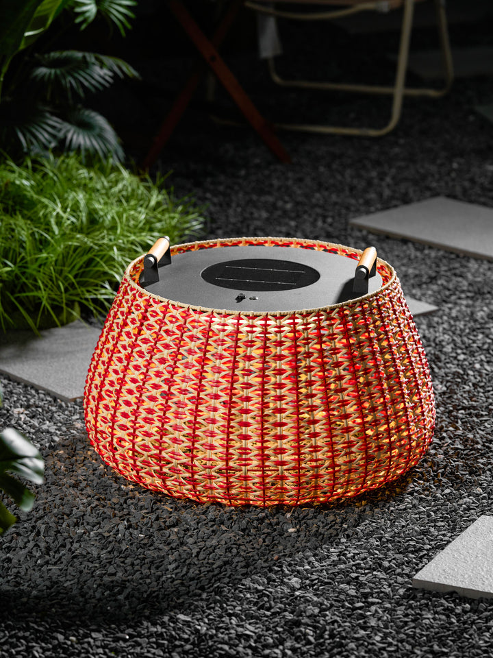 Solara Weave Outdoor Lantern Lamp - Vakkerlight