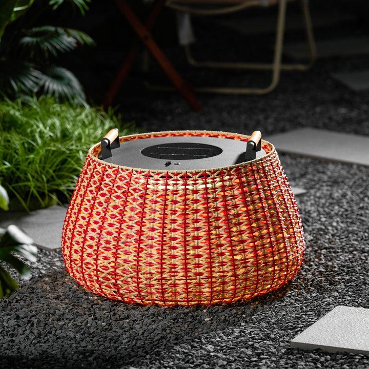 Solara Weave Outdoor Lantern Lamp - Vakkerlight