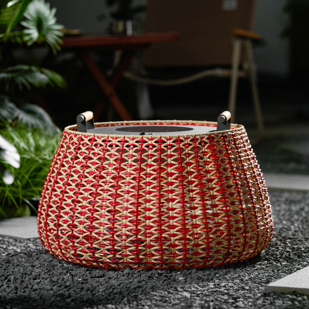 Solara Weave Outdoor Lantern Lamp - Vakkerlight
