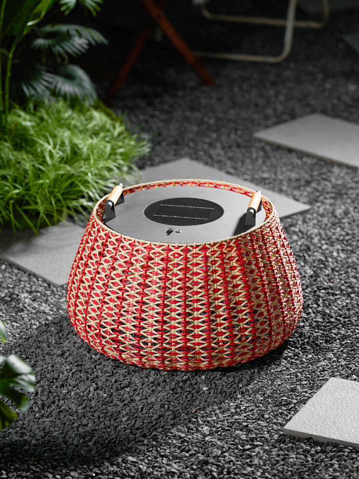 Solara Weave Outdoor Lantern Lamp - Vakkerlight
