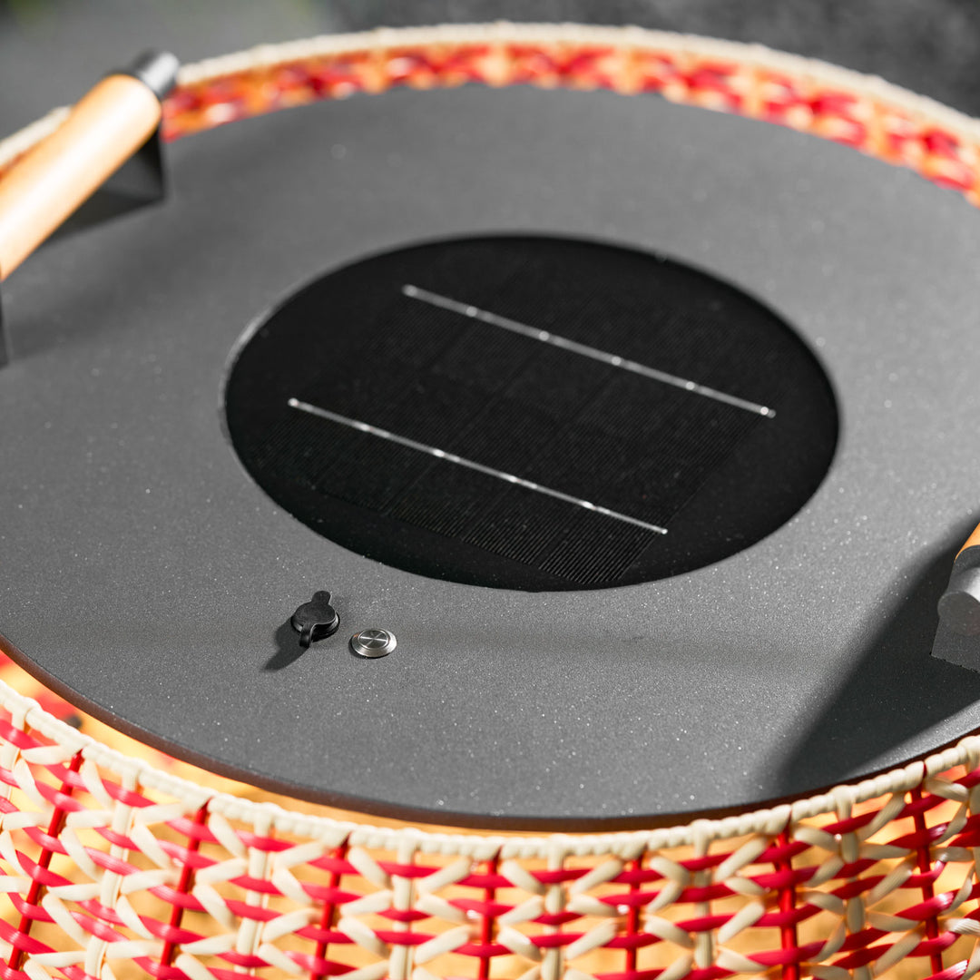 Solara Weave Outdoor Lantern Lamp - Vakkerlight