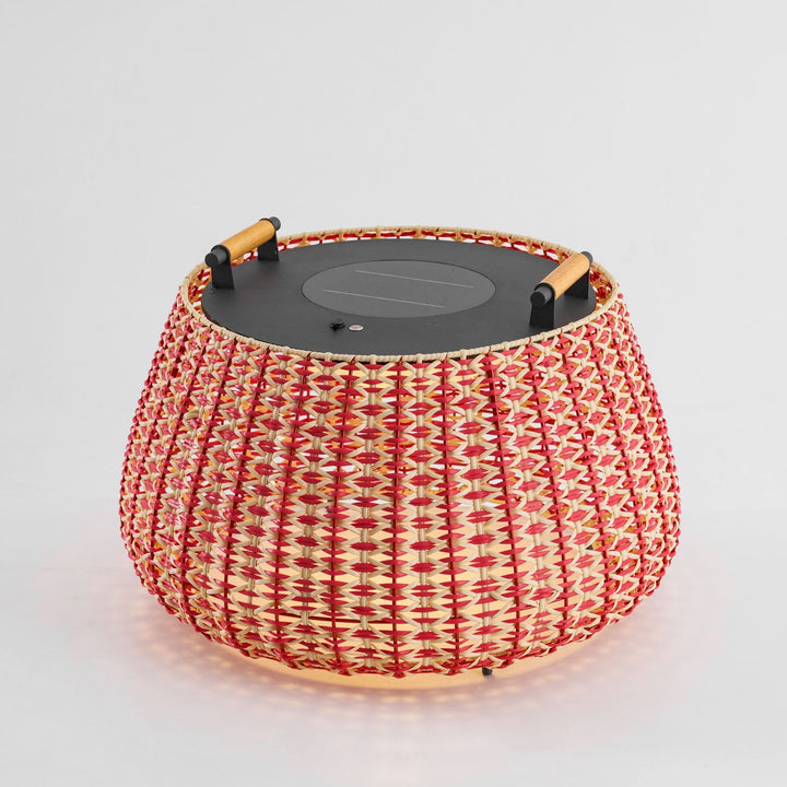 Solara Weave Outdoor Lantern Lamp - Vakkerlight