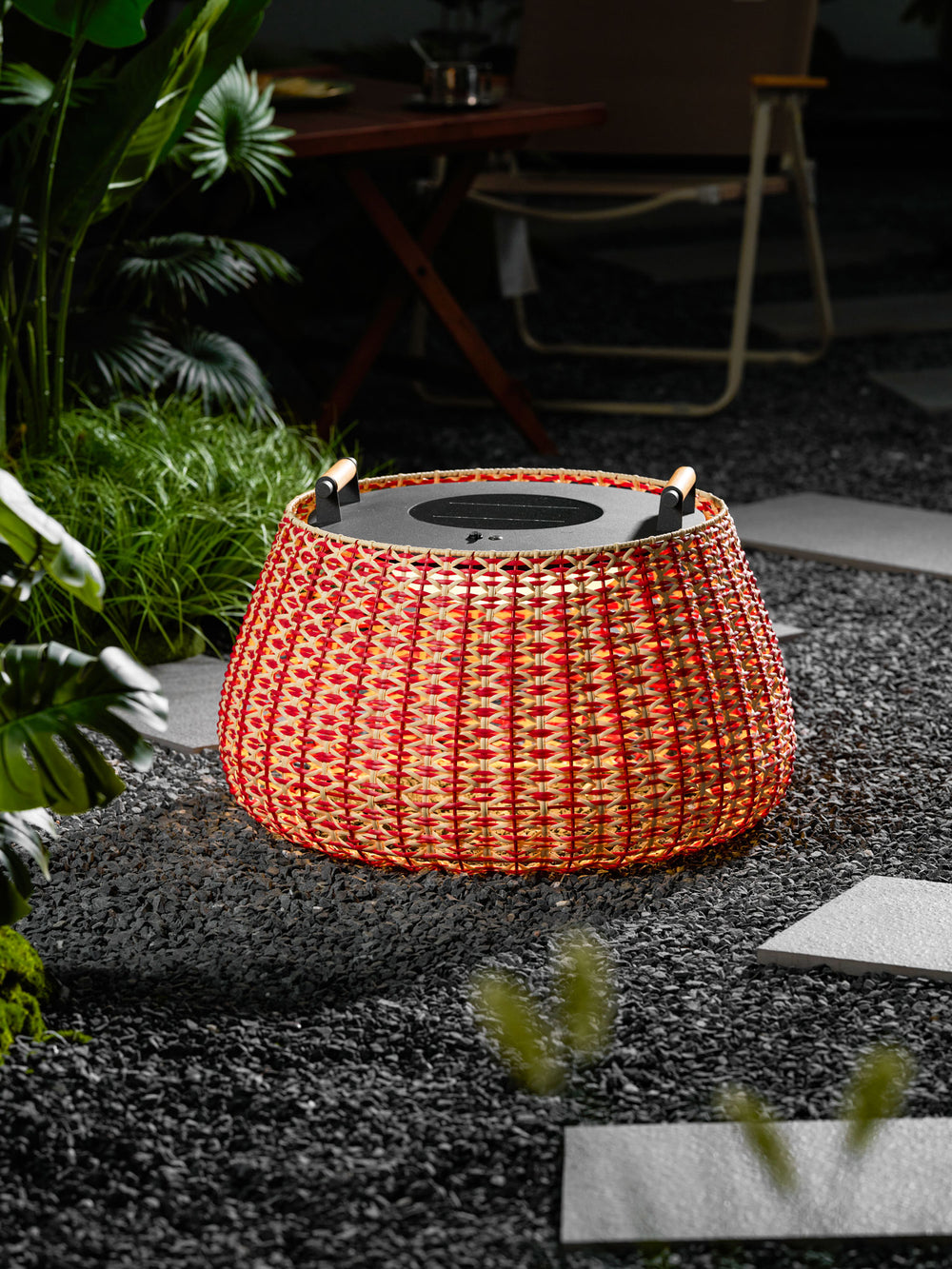 Solara Weave Outdoor Lantern Lamp - Vakkerlight
