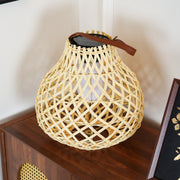 Woven Sphere Lantern Outdoor Lamp